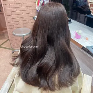 カラー offwhite Nano🪩🧡のヘアスタイル