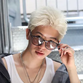 ショート カラー パーマ メンズ メンズ特化 😎キョウヘイ😎のヘアスタイル