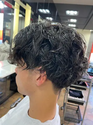 パーマ メンズ ✨ショート/ボブ 縮毛矯正✨アキラのヘアスタイル