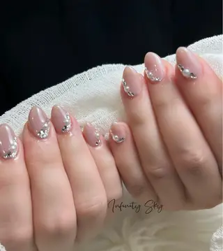 ネイル infinity skyのネイルデザイン