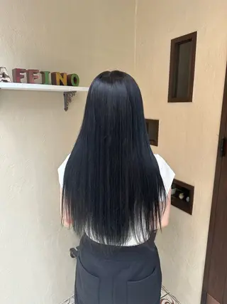 ロング カラー 若林 美帆のヘアスタイル