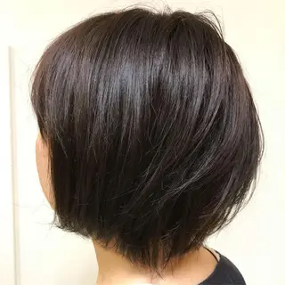 ミディアム カラー 横田 尚登のヘアスタイル