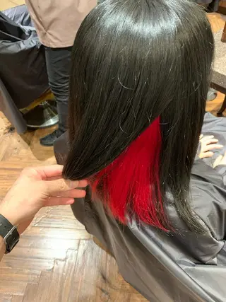 ミディアム カラー hair      nine所属・荻野 元気のその他イメージ