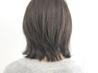 ミディアム カラー パーマ ヘアアレンジ ネイル マツエク・マツパ 川野 彩海のヘアスタイル