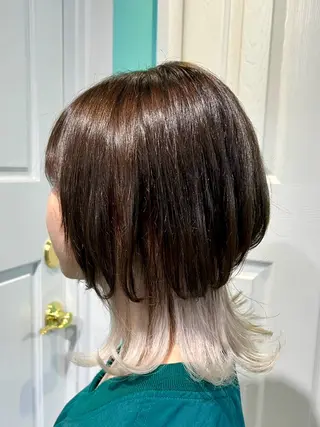 カラー 八馬 那由多のヘアスタイル