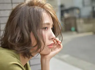 ミディアム カラー 北川 裕暁のヘアスタイル