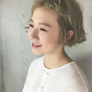 ショート カラー coii コイ【原宿/表参道】のヘアスタイル
