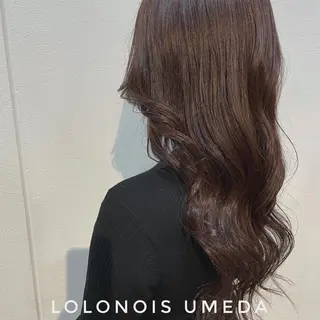 ロング カラー Lolonois梅田 /Okazaki:)のヘアスタイル
