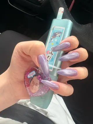 ネイル 33nail✴️栄 スミレ❇️Gel-xのネイルデザイン
