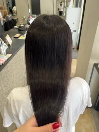 ロング カラー ヘアアレンジ みわ/博多 ブリーチ/メンズヘアのヘアスタイル