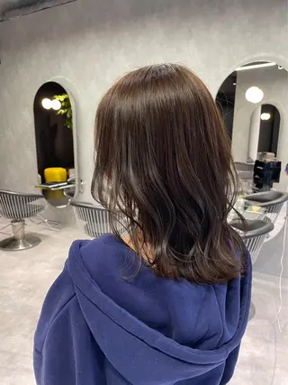 ミディアム カラー 🦋ボブ・ハイライト /Kotoko🦋のヘアスタイル