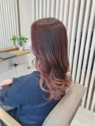 ロング mu-kicii 三鷹店所属・撮影モデル募集中☆ オグリヤスエのヘアスタイル