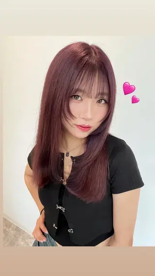 ロング カラー kanato🇰🇷 【札幌韓国ヘア】のヘアスタイル