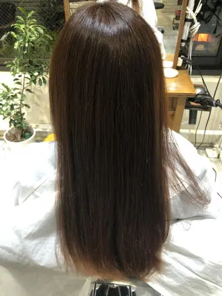 セミロング カラー ヘアアレンジ 柳井 準平のヘアスタイル