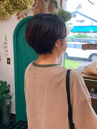 ショート 佐藤 美咲のヘアスタイル