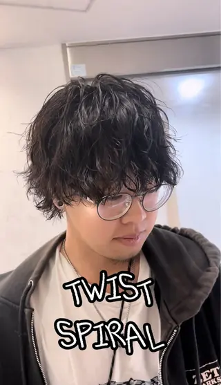 ショート パーマ メンズ 11.12月限定割引 fifth前比嘉💥のヘアスタイル