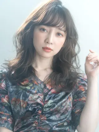 セミロング 🎀ハイトーン/レイ ヤー/Reina🎀のヘアスタイル