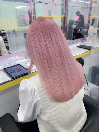 ロング カラー ヘアアレンジ ♥️うる艶暖色 銀座♥️mioのヘアスタイル