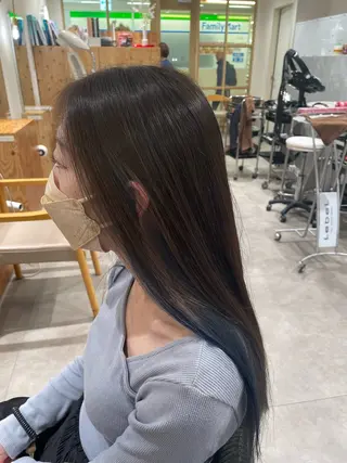 ロング カラー 美髪と似合わせのサロンenn(エン)所属・enn天王寺藤本 大輝のヘアスタイル