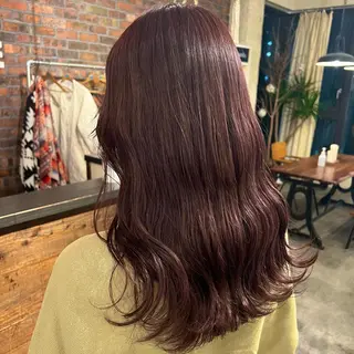 セミロング カラー Rino kanayama所属・Rino 金山 / 宮澤 萌のヘアスタイル