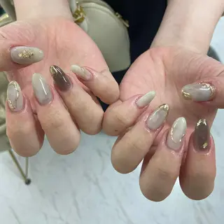 ネイル HIKARI 4uまつ毛ネイルのネイルデザイン