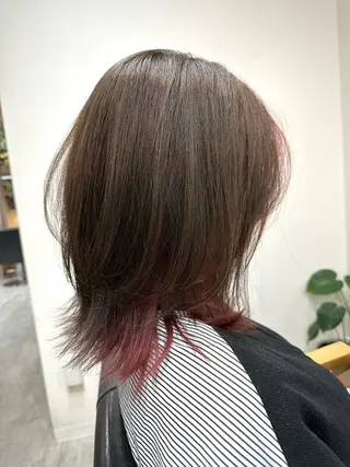 ミディアム kaminote所属・福西 晃希のヘアスタイル