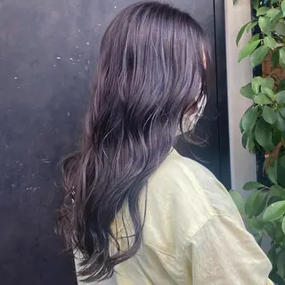 ロング カラー 比嘉 陽のヘアスタイル