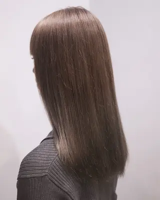 セミロング カラー MEIKA hair＆beauty所属・ハナオカ ユウキ /ナチュラルhairのヘアスタイル