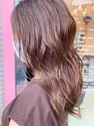 ロング カラー DiMPlE  ディンプル所属・🌸スタイリスト 山浦美恵のヘアスタイル