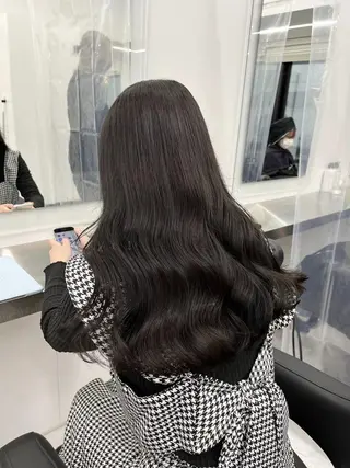 カラー 愛され透明感🪽トレ ンドヘア🪽池袋のヘアスタイル