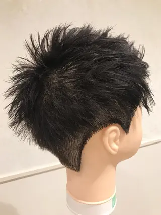 ショート メンズ Vir by browのヘアスタイル