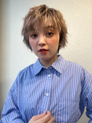 ショート パーマ 似合わせスタイル🫧 木村夏暢のヘアスタイル