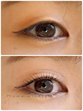 マツエク・マツパ Plume micoのマツエク・マツパデザイン