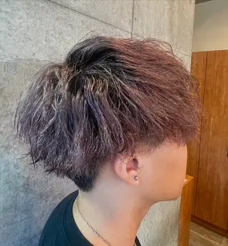 カラー パーマ メンズ メンズスタイル / 宮澤蓮のヘアスタイル