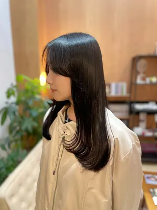 ロング cyan所属・北川 颯馬のヘアスタイル