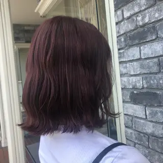 カラー リーフレ所属・榊原 七菜花のヘアスタイル