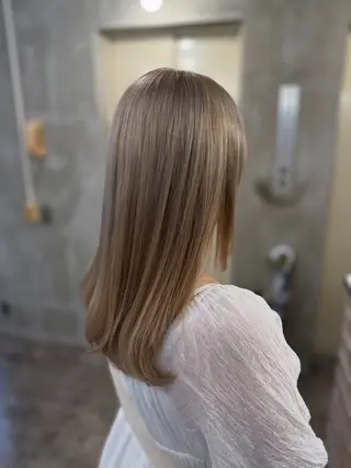カラー SOURCE河原町 LICOのヘアスタイル