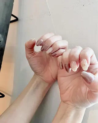 ネイル 甲府市徳行 🧸prunelleのネイルデザイン