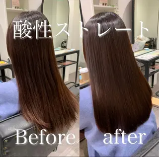 セミロング 【酸性ストレート】 宮下和明のヘアスタイル