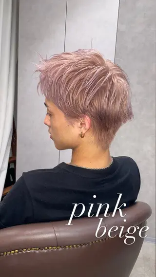 ショート カラー RAF TOKYO 2nd 今泉店所属・RAF KAEDEのヘアスタイル