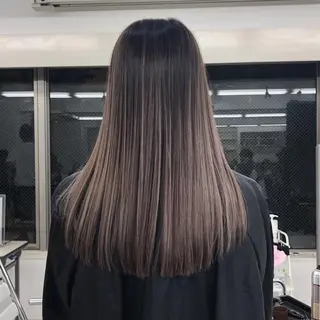 ロング カラー ブリーチカラー🌈 石垣翔太のヘアスタイル