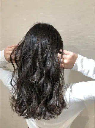 セミロング カラー INCE HAIR 梅田 長町 至のヘアスタイル