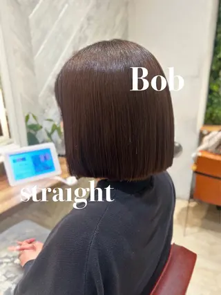 ショート ヘッドスパ＆ボブ＆ ツヤ感🌟ナカガマのヘアスタイル