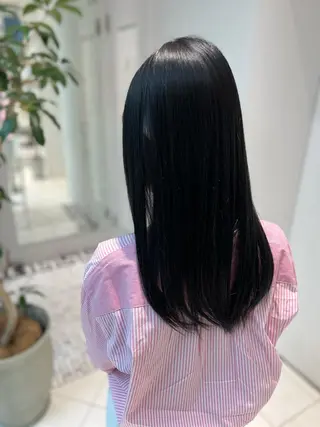 セミロング 森川 翔太のヘアスタイル