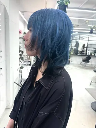 ミディアム カラー 🐶ひかる🐶 JILLSTUDIOのヘアスタイル