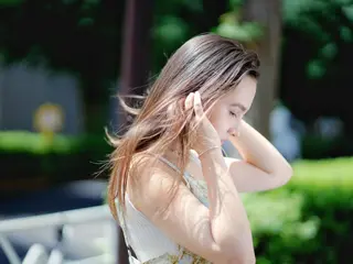 カラー ロング N° rico 名駅のヘアスタイル