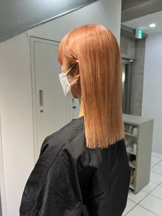 セミロング 🎀ハイトーン/レイ ヤー/Reina🎀のヘアスタイル