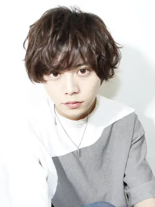 ショート パーマ メンズ メンズパーマ特化🏆 宮崎健人✨️のヘアスタイル