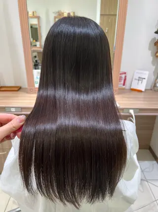 ロング パーマ teddy所属・韓国レイヤー//ブラ ウンカラー🐼メイのヘアスタイル