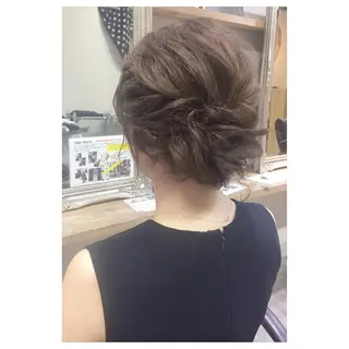 ヘアアレンジ 佐藤 奈佳子 サトウ ナカコのヘアスタイル